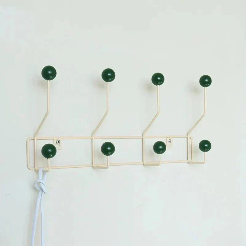 Vintage Kleerhangers Metaal Set - Klassieke Kapstok voor Jassen en Accessoires