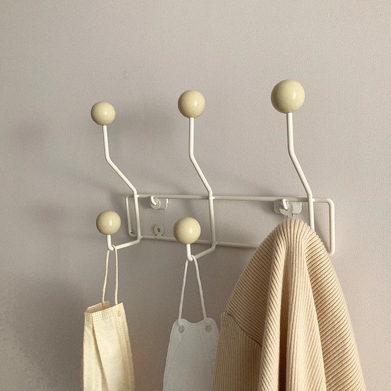 Vintage Kleerhangers Metaal Set - Klassieke Kapstok voor Jassen en Accessoires