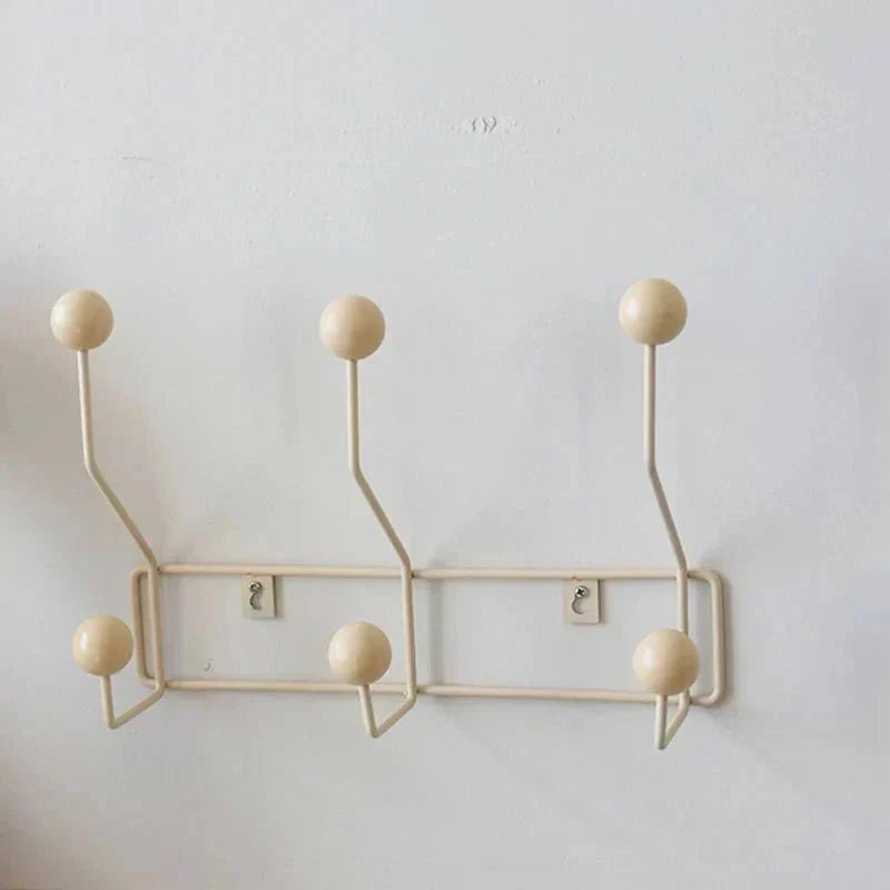 Vintage Kleerhangers Metaal Set - Klassieke Kapstok voor Jassen en Accessoires
