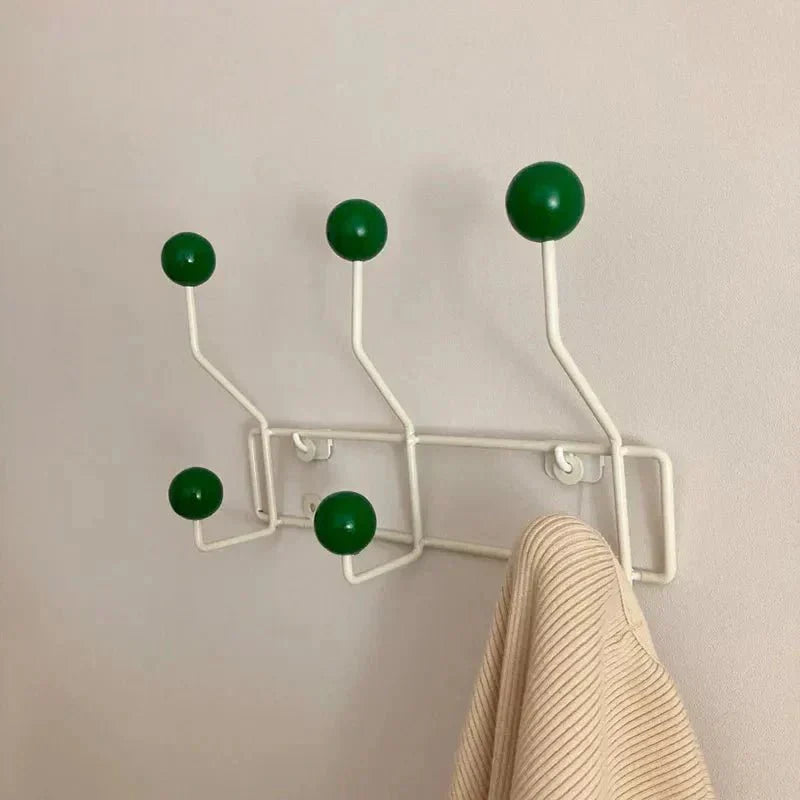 Vintage Kleerhangers Metaal Set - Klassieke Kapstok voor Jassen en Accessoires