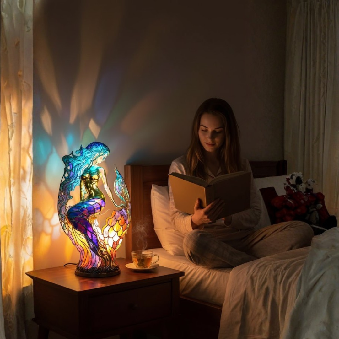VitraGlow | Artistieke lamp met dierenmotieven in gekleurd glas