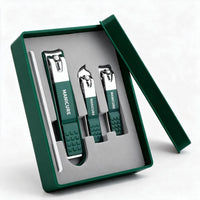 Profi-Nagelknipser-Set, 4-delig (3 Nagelknippers + Nagelfeile)