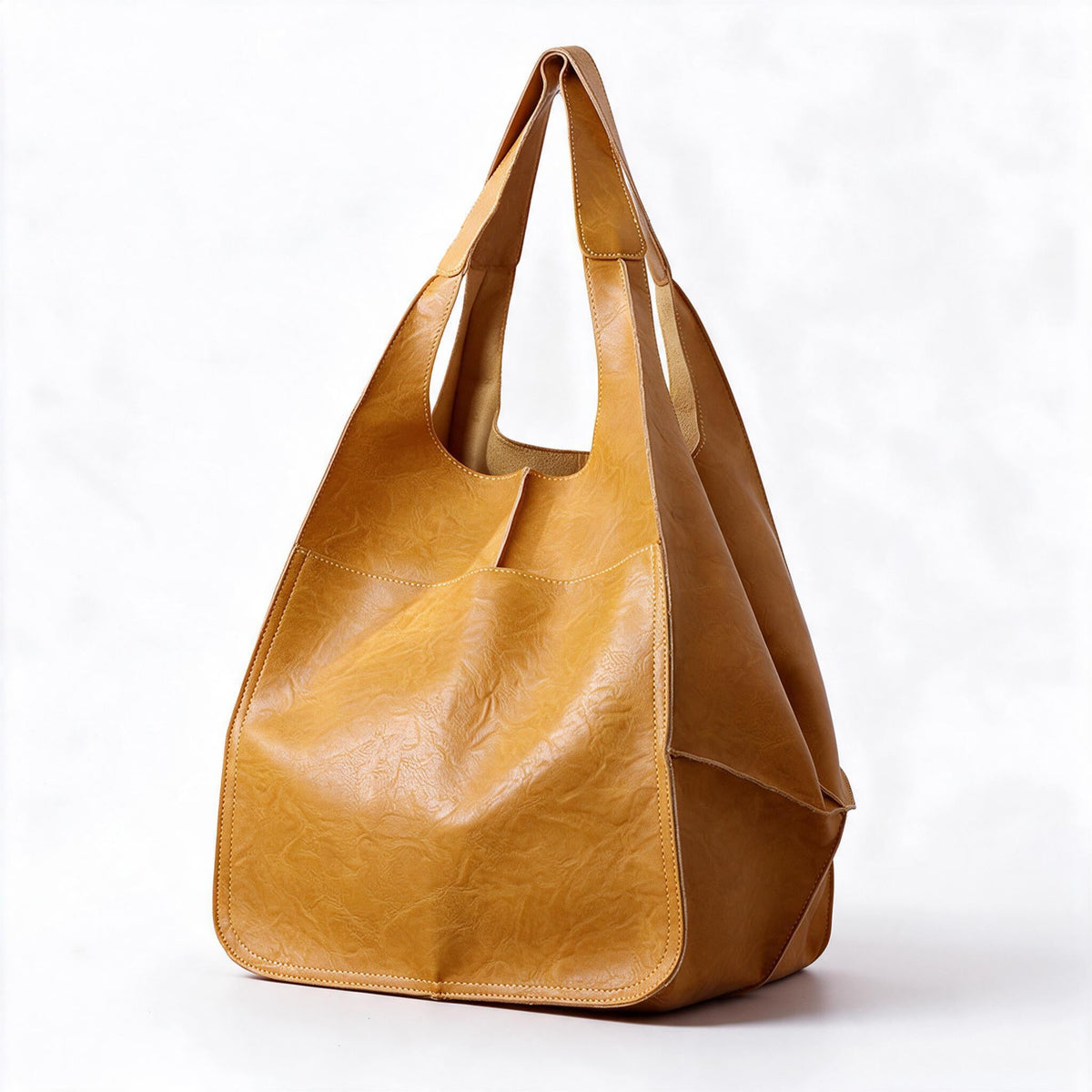 Grote Shopper Tas in Leerlook (PU)
