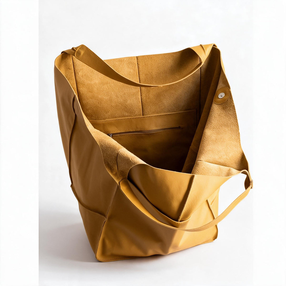 Grote Shopper Tas in Leerlook (PU)