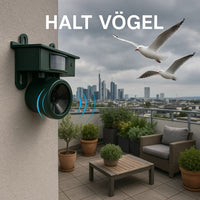 Duiven verjagen van Balkon & Tuin | Vogelafschrikapparaat | VogelBlock