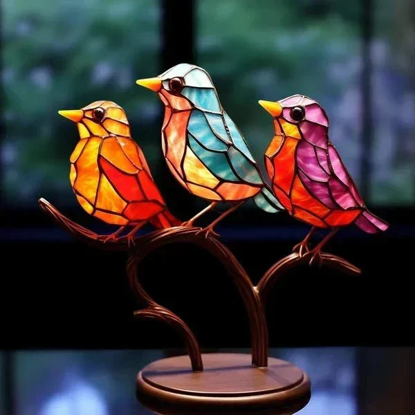 Vogelkunst | Buntglas