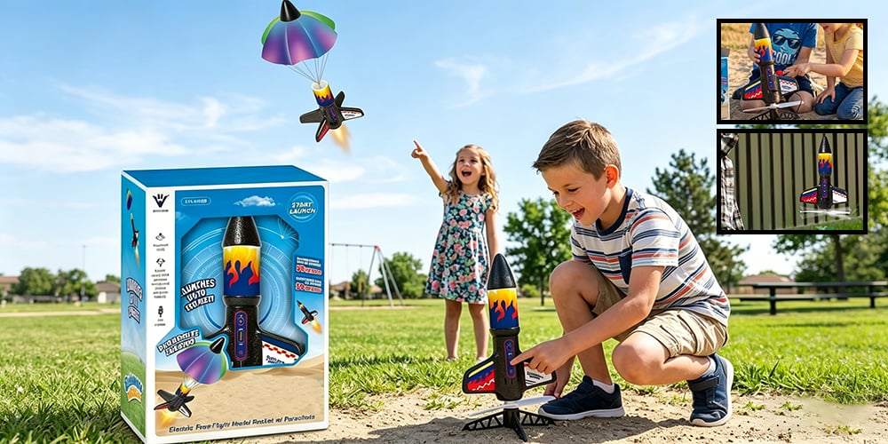 AirWhirl Pro – Elektrische Spinner Raket Speelgoed
