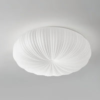 Moderne plafondlamp in koepelvorm – Geïnspireerd op een schelp, Japandi-stijl