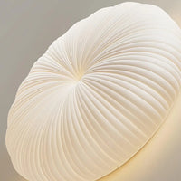 Moderne plafondlamp in koepelvorm – Geïnspireerd op een schelp, Japandi-stijl