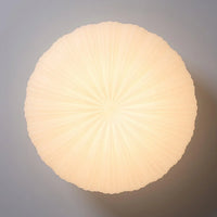 Moderne plafondlamp in koepelvorm – Geïnspireerd op een schelp, Japandi-stijl