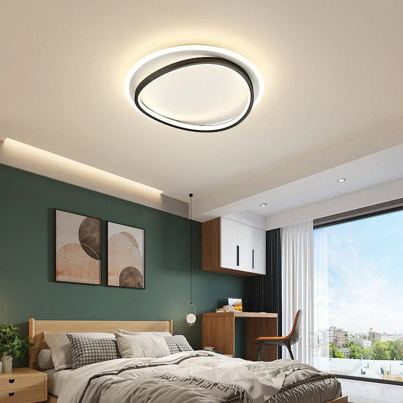 Moderne LED Plafondlamp in Futuristische Stijl