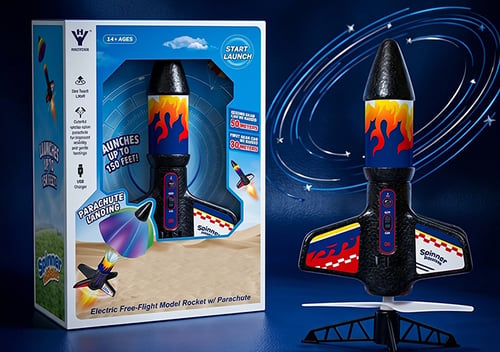 AirWhirl Pro – Elektrische Spinner Raket Speelgoed