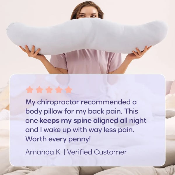 DreamFlow – Volledig Lichaams Comfort Kussen