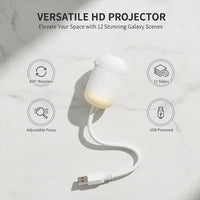 AstroLume | 6-in-1 USB Melkweg Sterren Projector