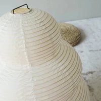 SabiGlow - Artistieke vloerlamp van rijstpapier Wabi Sabi met verstelbare standaard
