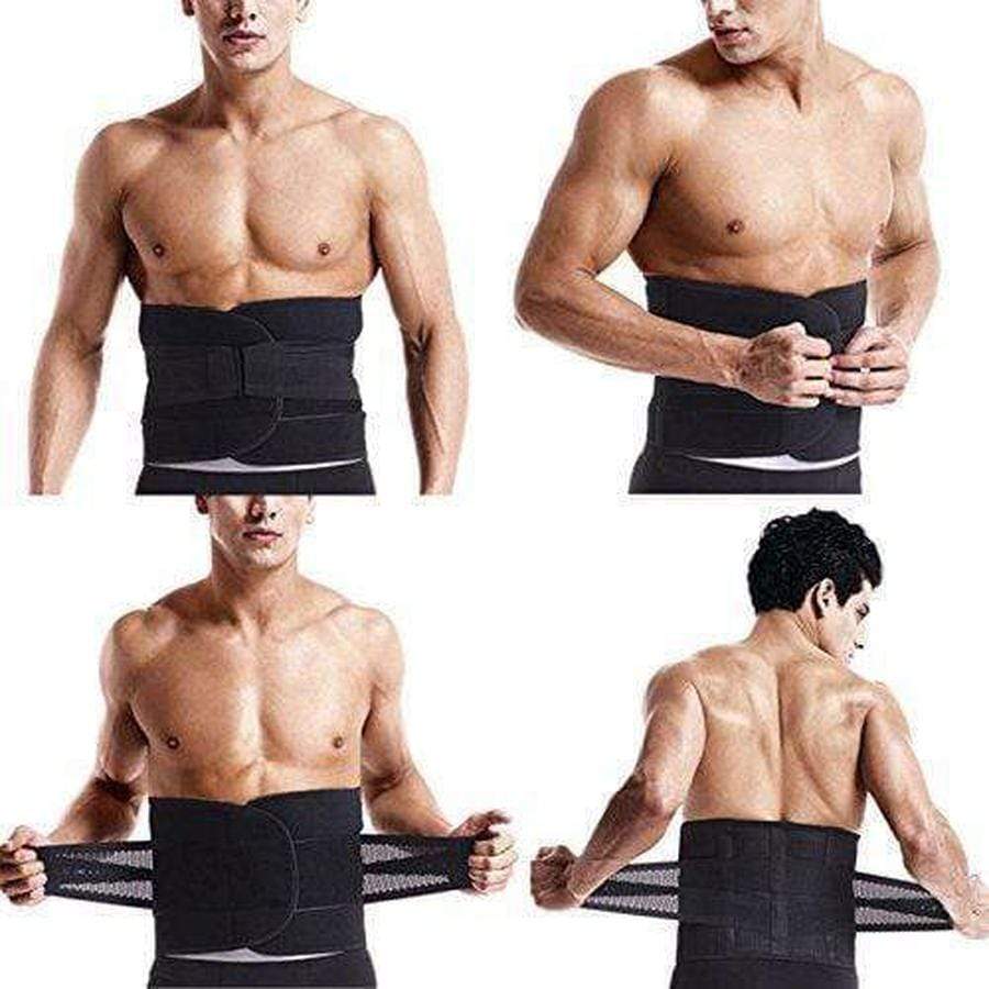 Taille Trainer voor Mannen - Verbrand Buikvet Slimme Zweetband