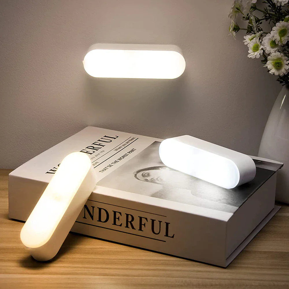 Wandlamp voor binnen met bewegingssensor | Nachtlamp met accu | Wandlamp | WandSchein