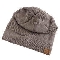 Skanto | Luna Warme Winter Beanie – Zacht Gebreid met Fleece Voering