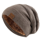 Luna Warme Winter Beanie – Zacht Gebreid met Fleece Voering