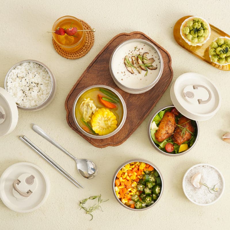 Thermo Lunchdoos | Thermobehälter voor Eten | WarmBox