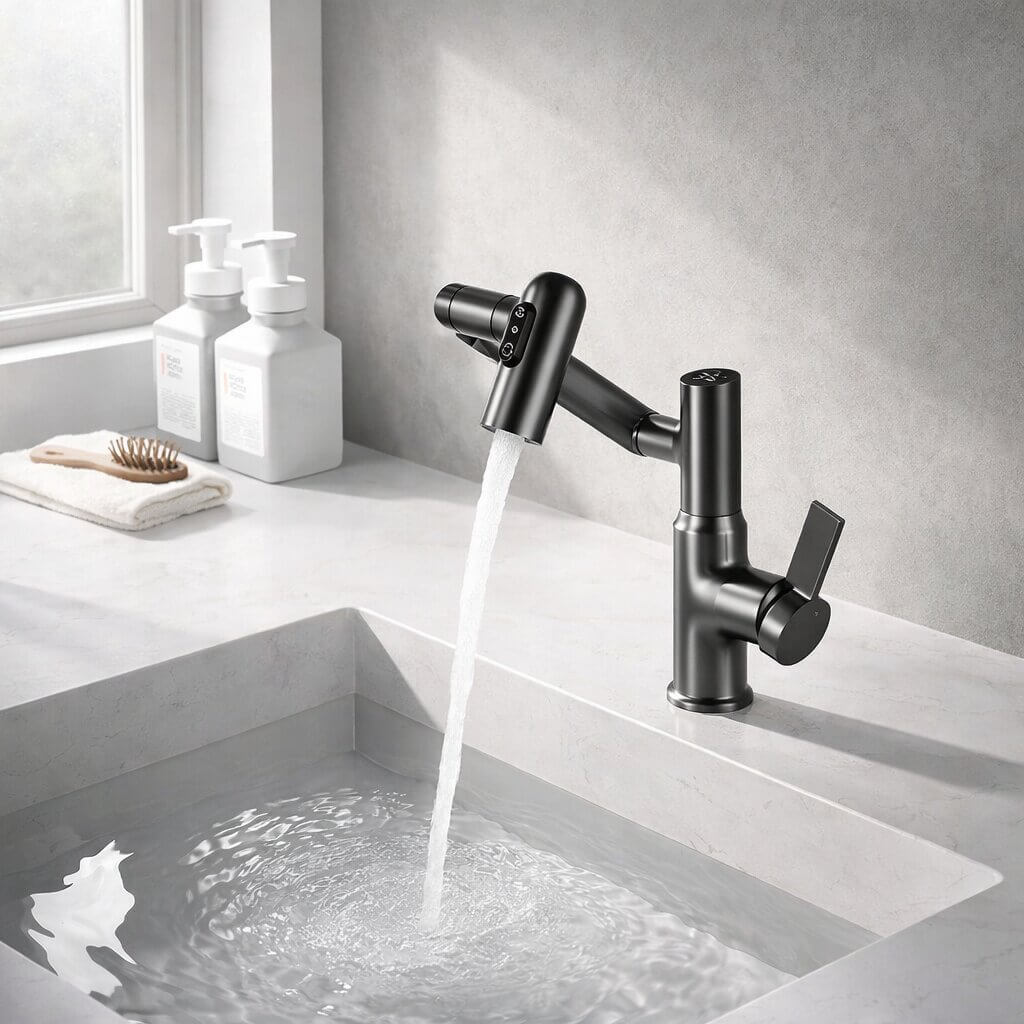 Keukenkraan voor Keuken & Badkamer | Flexibele Keukenarmatuur | Spoelbakarmatuur | Aqualior