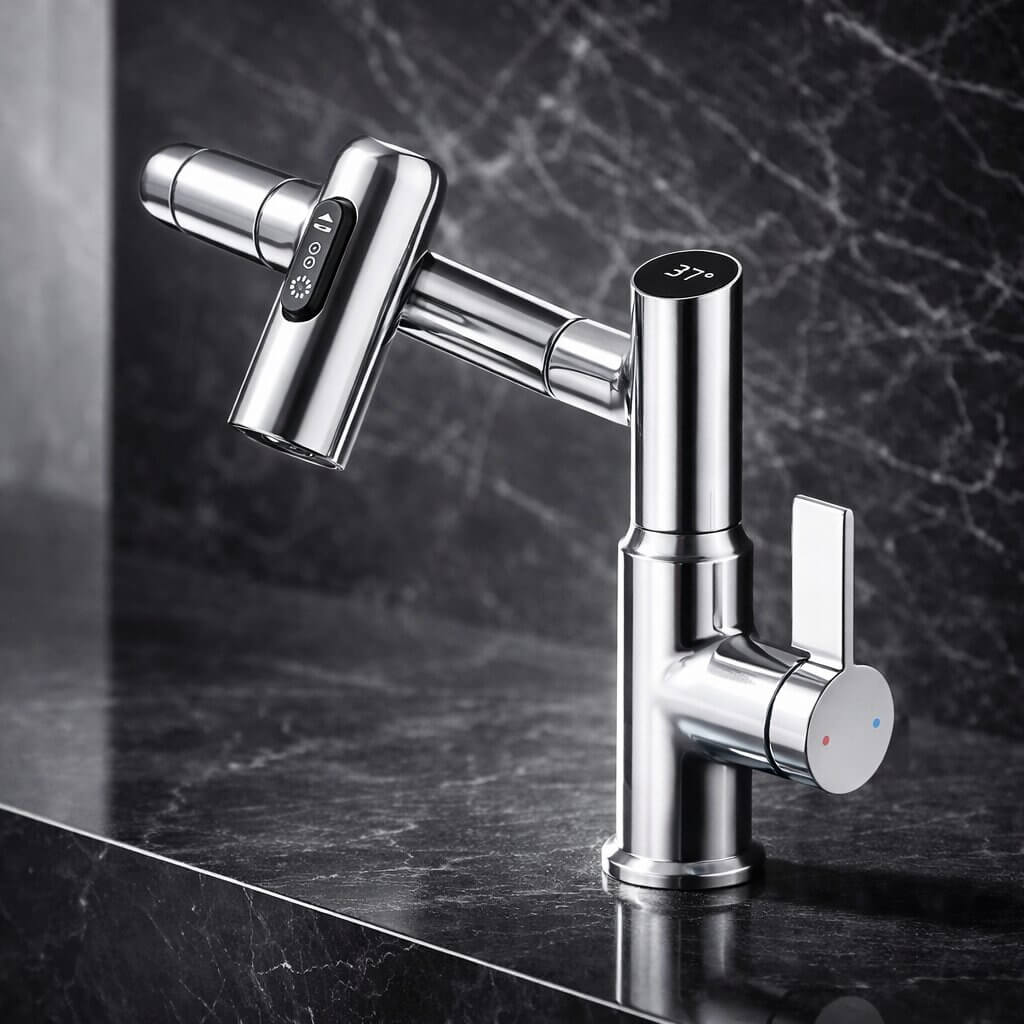 Keukenkraan voor Keuken & Badkamer | Flexibele Keukenarmatuur | Spoelbakarmatuur | Aqualior