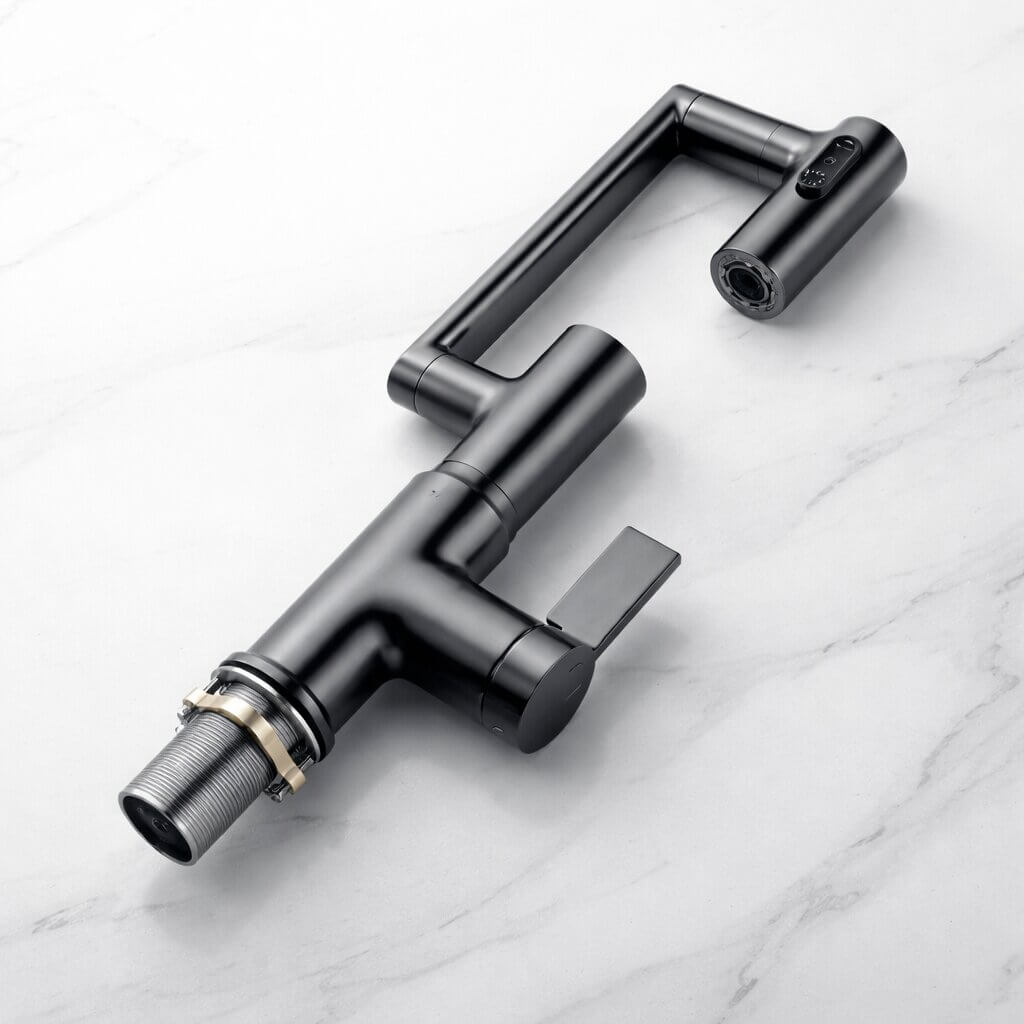 Keukenkraan voor Keuken & Badkamer | Flexibele Keukenarmatuur | Spoelbakarmatuur | Aqualior