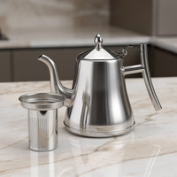 Waterkoker met filter van roestvrij staal | Waterketel met zeef | Theekoker | Stahlia