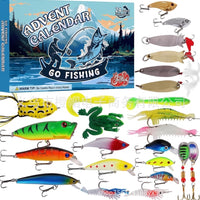 FISHMAS – 24-dagen kerst 2025-telling visserij-tackle-kalender
