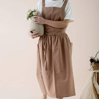 Skanto | Waterdicht katoen schort met praktische zakken - ChefMate