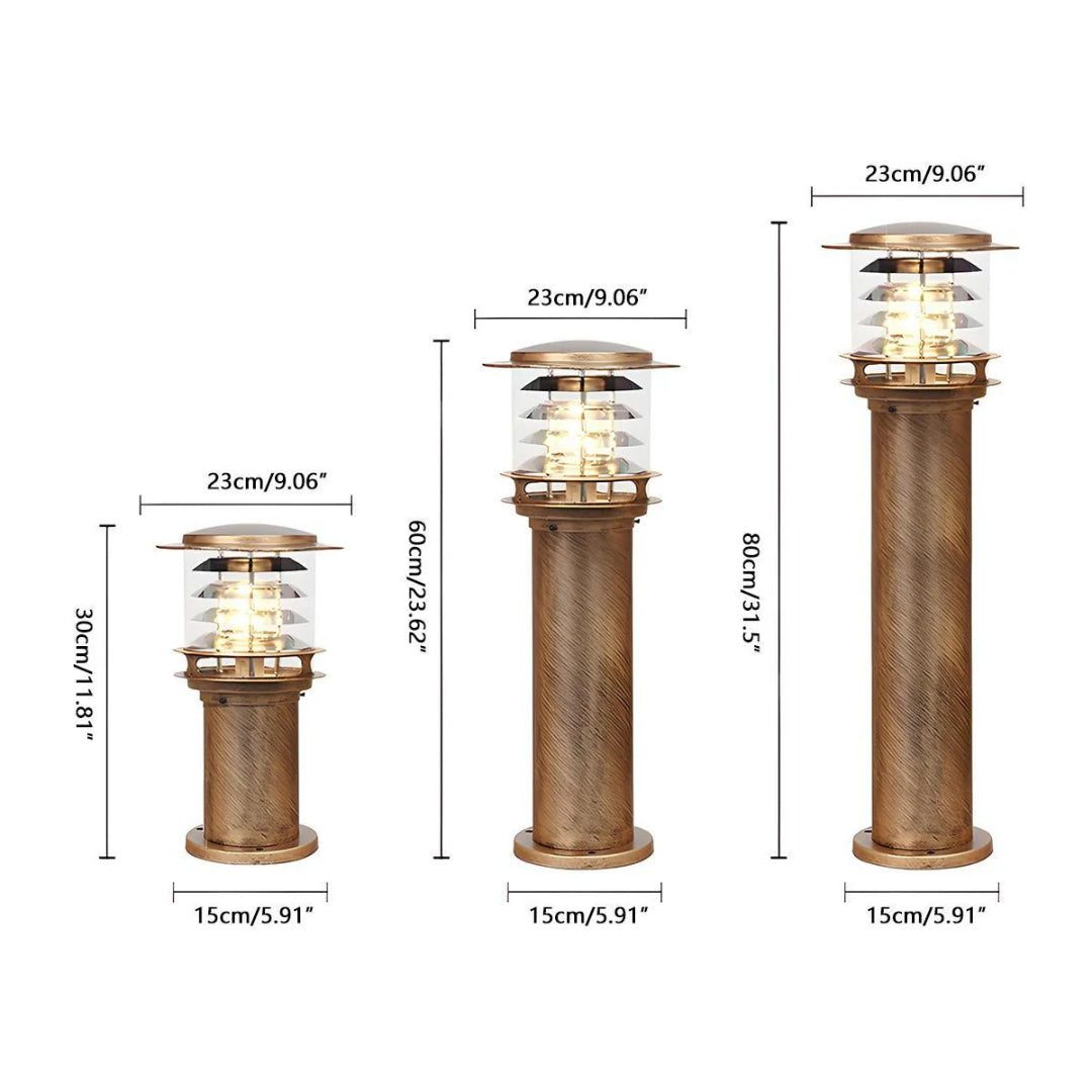 Renian – Cilindrische LED Tuinpad Lamp