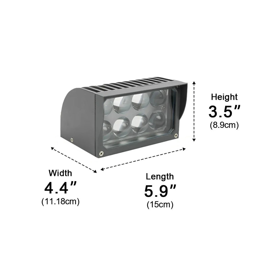 Elvarinna – Architectonische LED Buiten Wandlamp