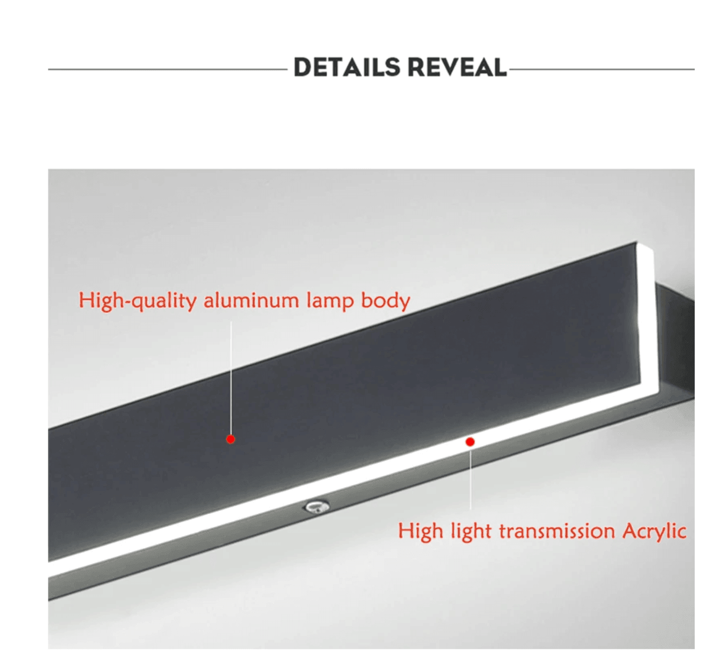 Strakke Verticale LED Wandlamp – Weerbestendige Buitenelegantie