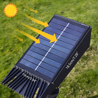 Zonne-energie Buiten Spotlicht Verstelbare Kop Tuinlamp