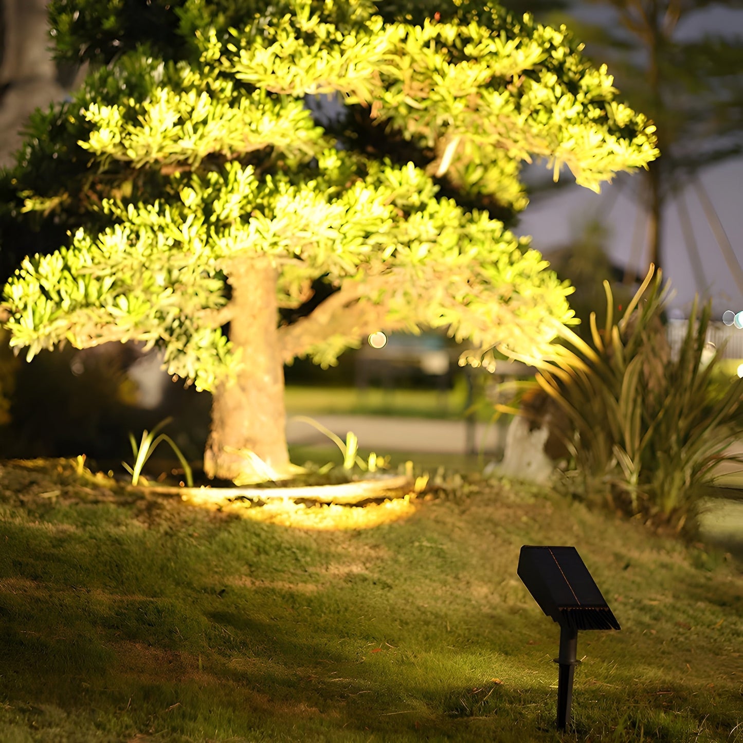 Zonne-energie Buiten Spotlicht Verstelbare Kop Tuinlamp