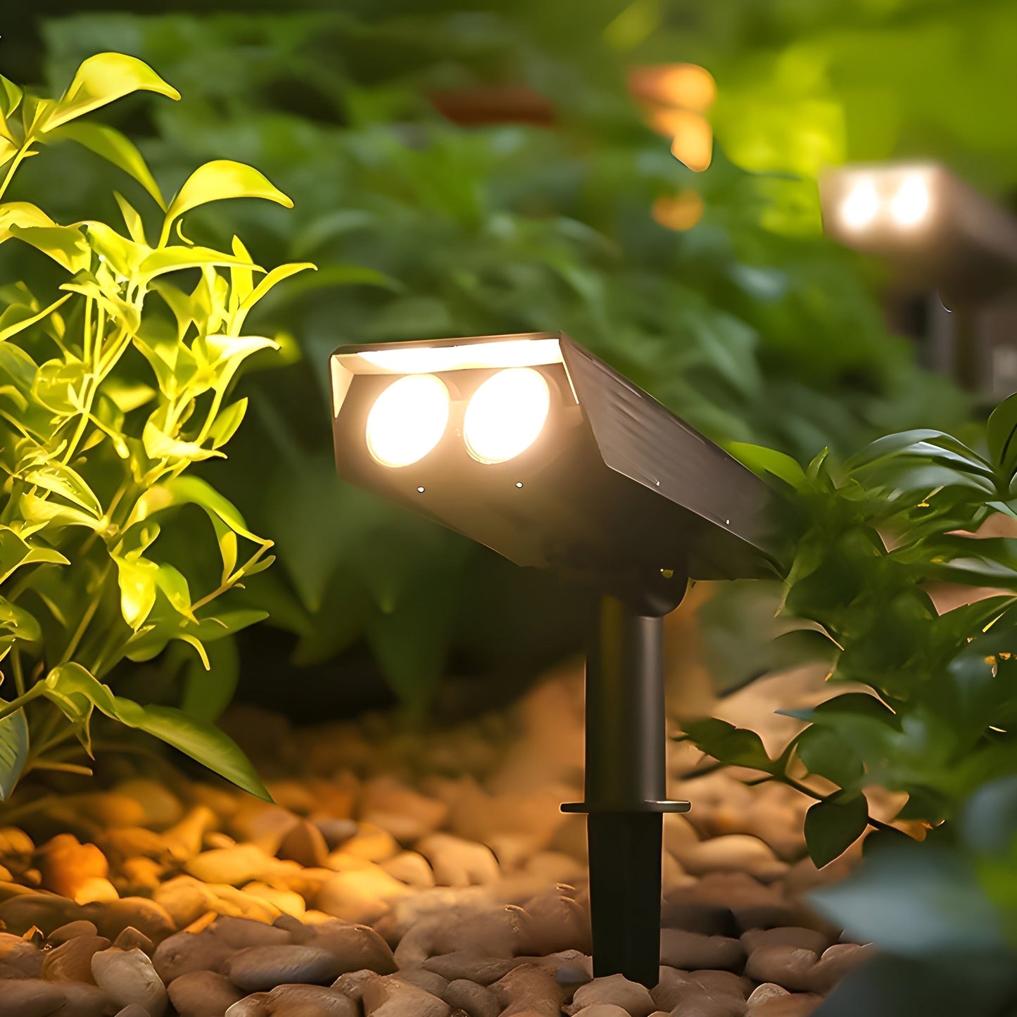 Zonne-energie Buiten Spotlicht Verstelbare Kop Tuinlamp