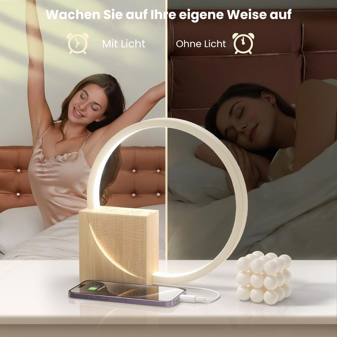 Zonsopgang Wecker met Licht | Wecker met Oplaadfunctie | WeckSchein