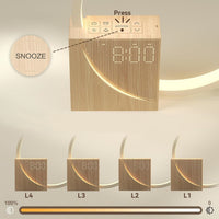 Zonsopgang Wecker met Licht | Wecker met Oplaadfunctie | WeckSchein