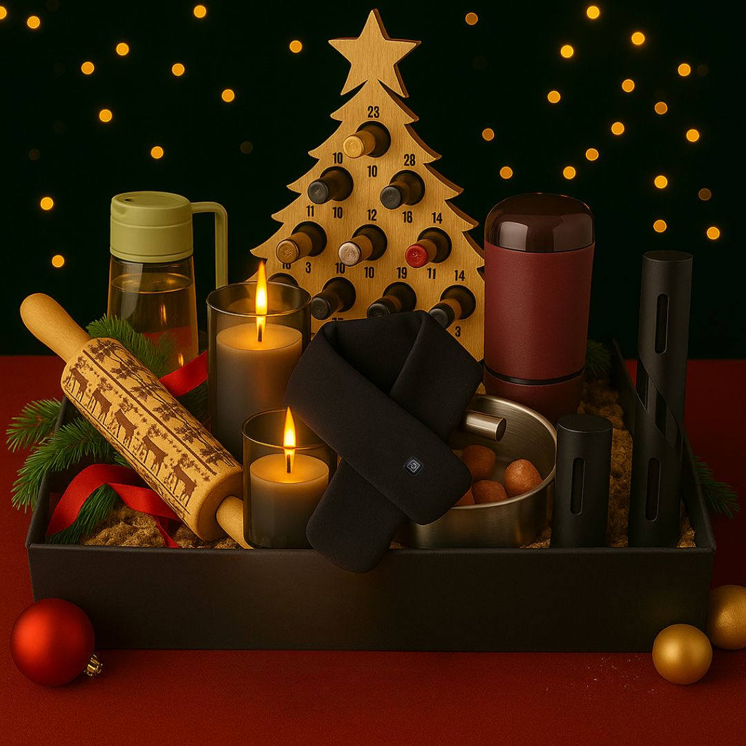 Kerstcadeau voor medewerkers, mannen, vrienden, familie of klanten | Kerstpakket