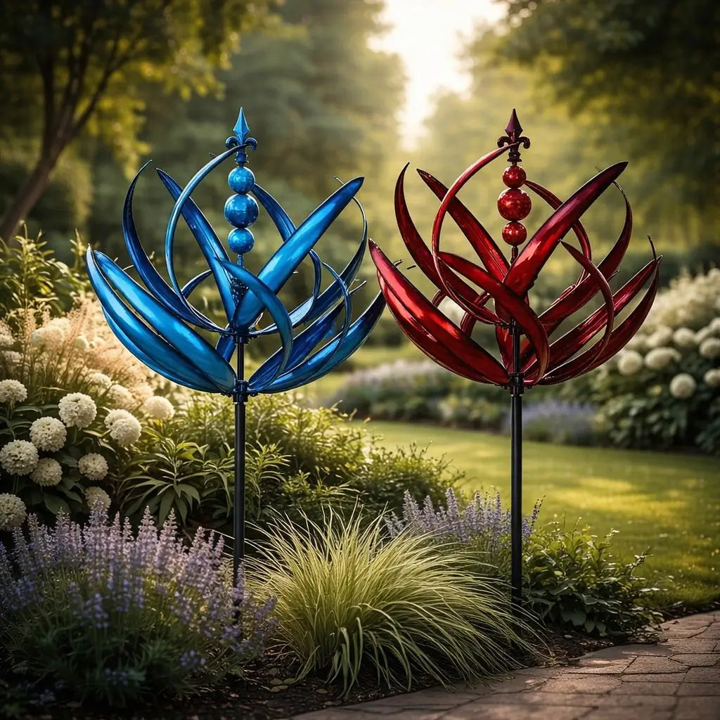 Windvaan van metaal | Decoratie voor tuin en dak | FloraSpindel