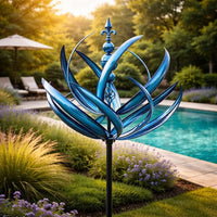 Windvaan van metaal | Decoratie voor tuin en dak | FloraSpindel