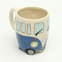 GroovyCup Camperbus-Becher – Retro-keramische Koffiemok 330 ml