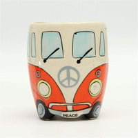 GroovyCup Camperbus-Becher – Retro-keramische Koffiemok 330 ml
