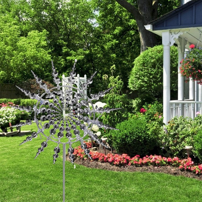 Anti-Roest Kinetische Metalen Windspinner Windmolen voor Buiten Tuin Decoratie & Landschapsarchitectuur