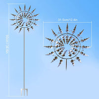 WindLume™ | Windspel van metaal voor tuin en terras