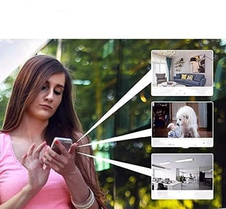 Brehn | Draadloze 1080P Mini-WiFi-Beveiligingscamera - SecureView