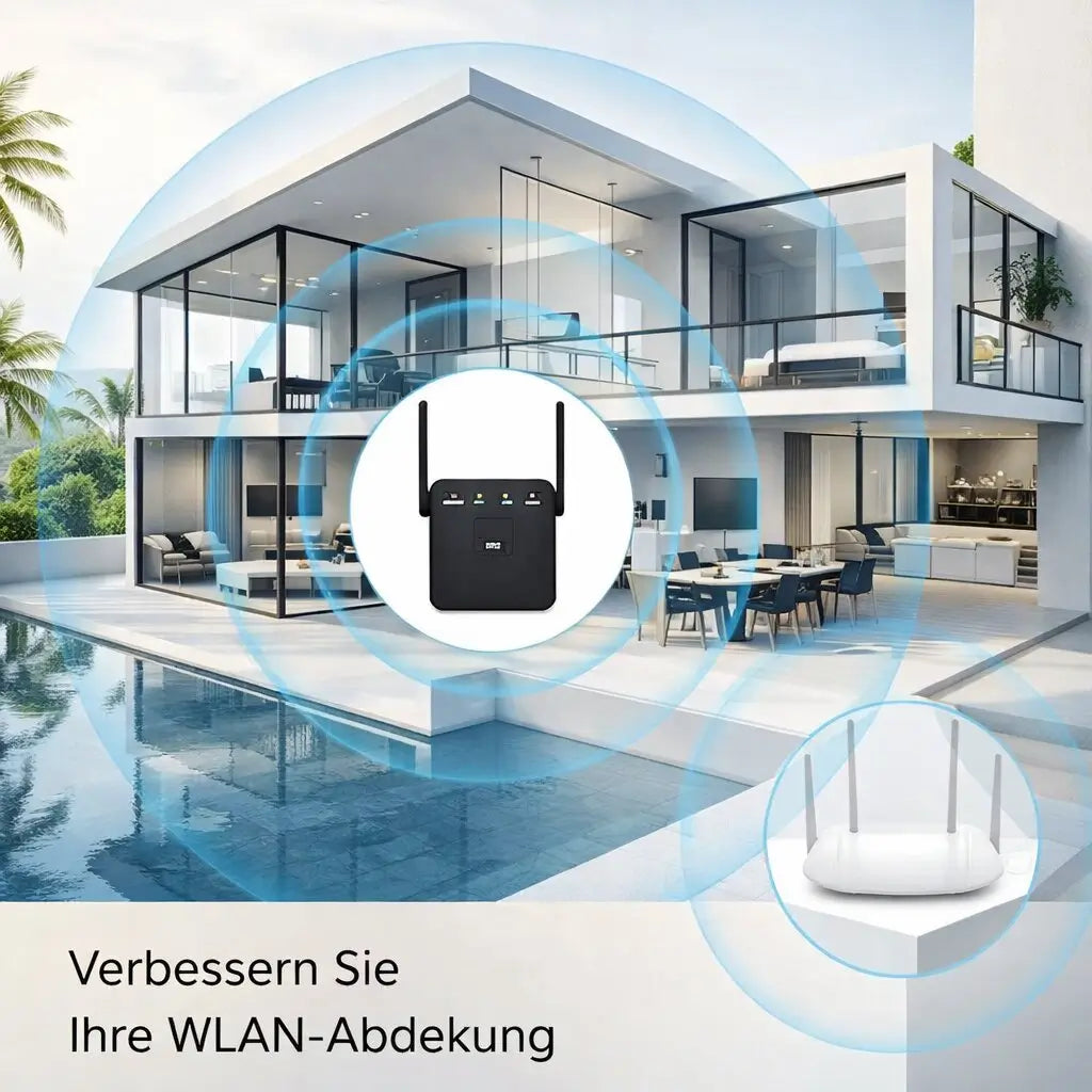 WLAN Versterker & Repeater | Signaalversterker voor WLAN | Netzklar