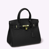 Dames Luxe Leren Tote - Elegante Handtas voor Werk & Reizen