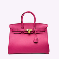 Dames Luxe Leren Tote - Elegante Handtas voor Werk & Reizen