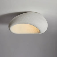 LED plafondlamp in wabi-sabi stijl – decoratieve organische plafonnière
